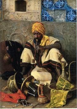 Arab or Arabic people and life. Orientalism oil paintings 561, unknow artist